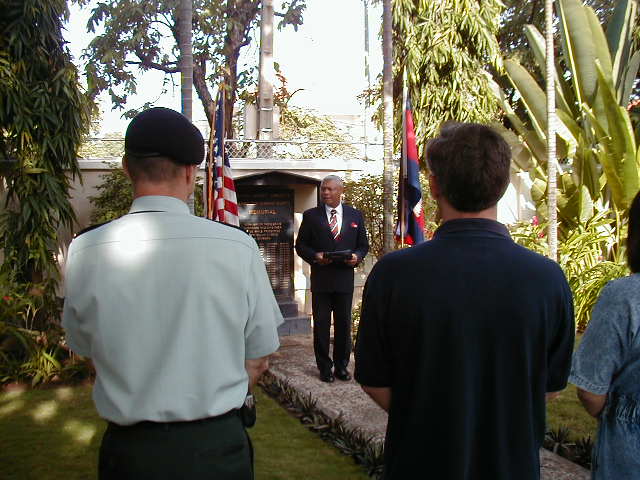 Mayaguez Memorial Ceremony 15 May 2003